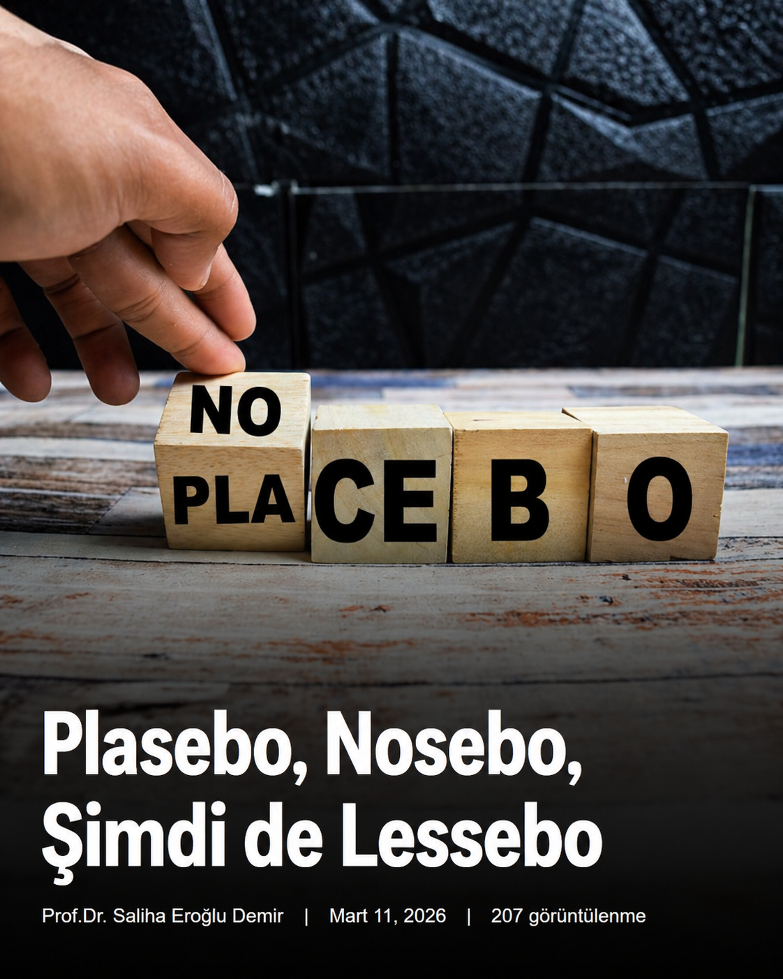 Plasebo Nosebo Simdi de Lessebo