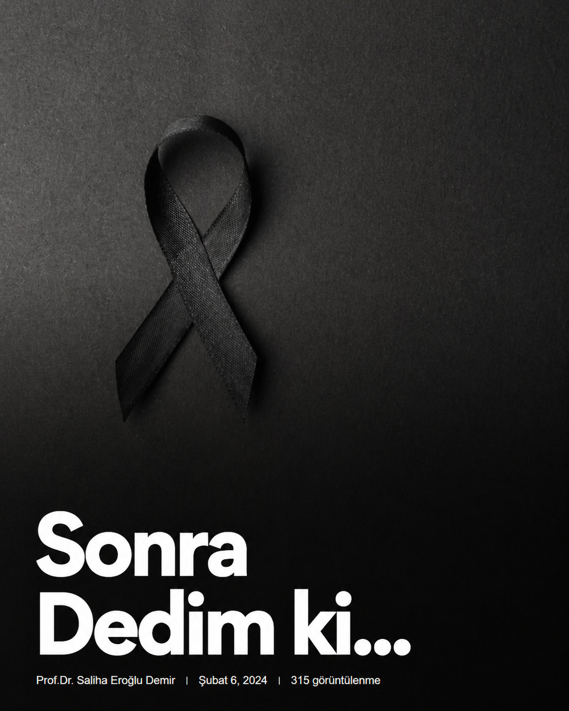 Sonra Dedim ki